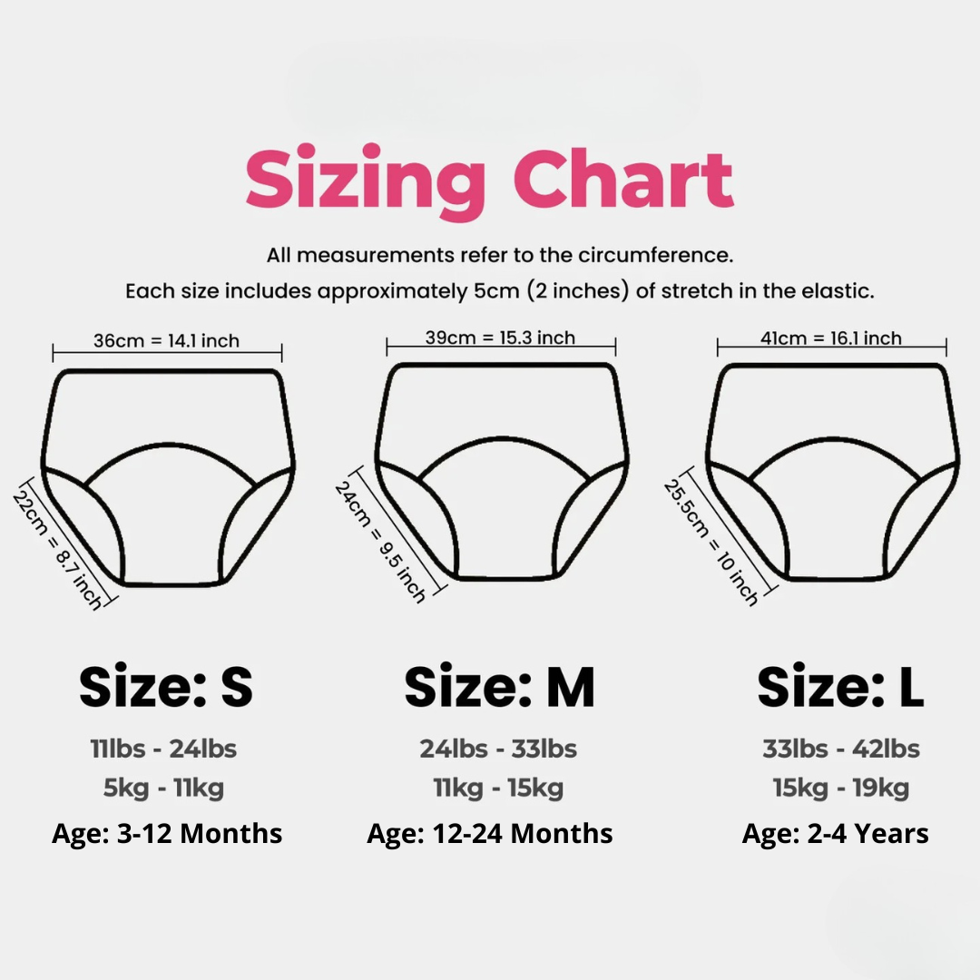 Tiny Explorings Potty Training Pants (3 Pack)