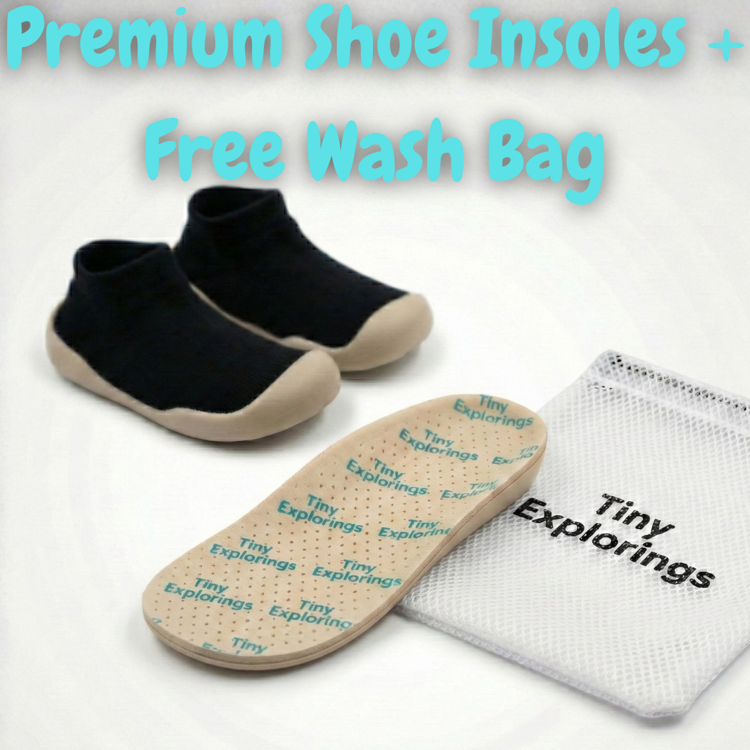 Premium Shoe Insole Upgrade (All Pairs) + Free Wash Bag