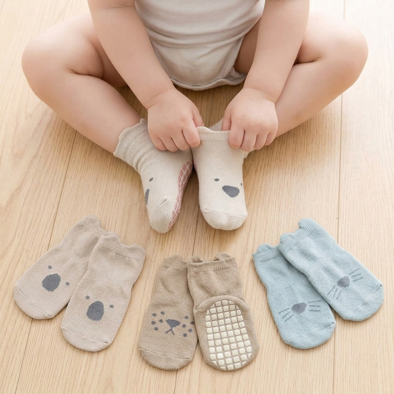 Tiny Explorings™ Premium Socks (4 Pairs)