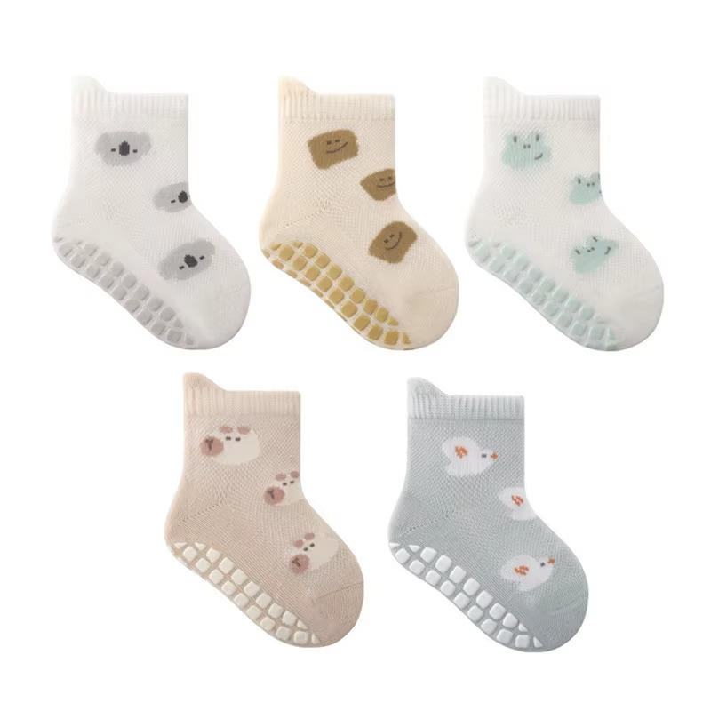 Tiny Explorings™ Breathable Summer Socks (5 Pairs)
