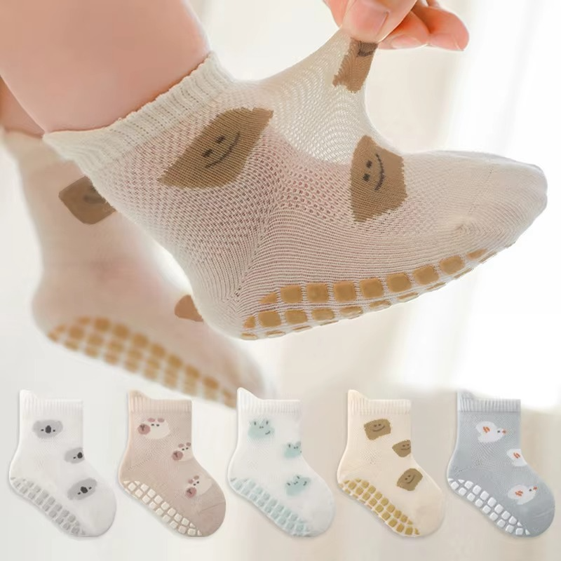 Tiny Explorings™ Breathable Summer Socks (5 Pairs)